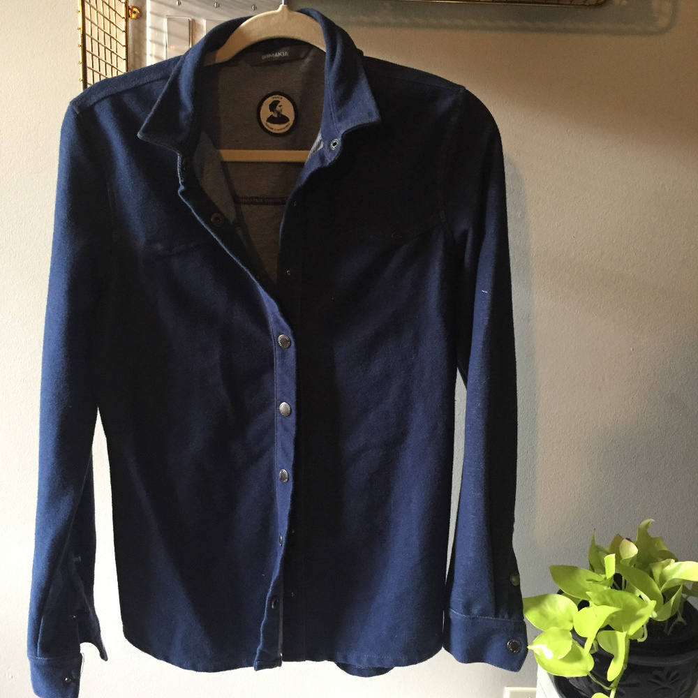 ✅Denim snap button.